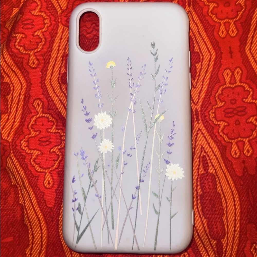 Flower iPhone X case
